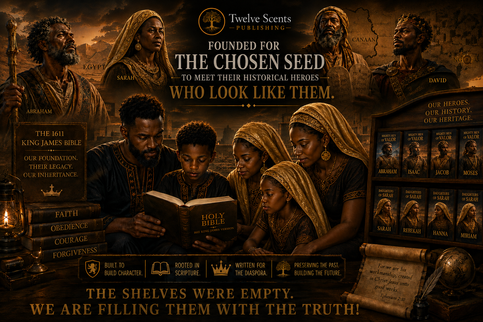 Founded for the chosen seed to meet their historical heroes who look like them